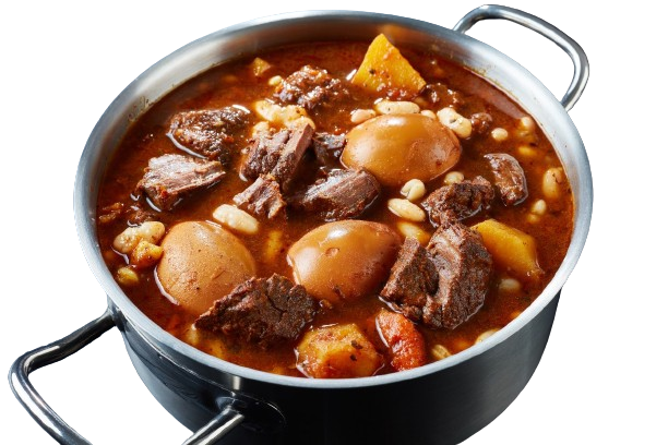 קדרת חמין  בשרי