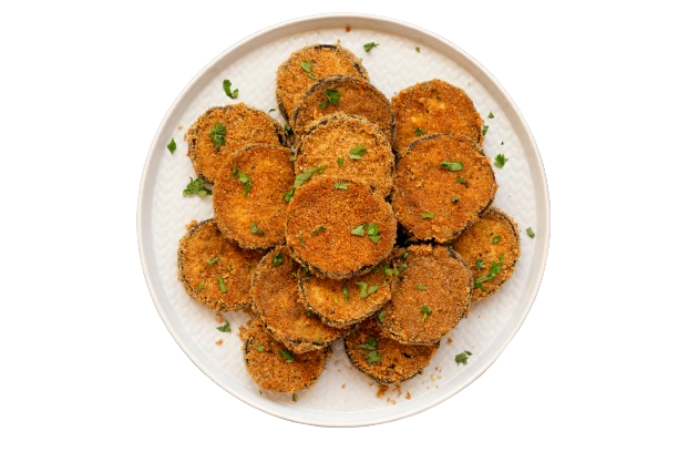 חציל מטוגן בציפוי