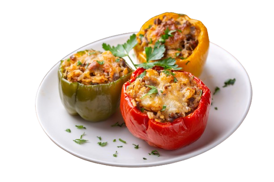 פלפלים ממולאים